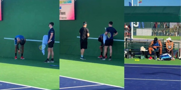 Kyrgios, che dolore! Si allena a Indian Wells ma deve interrompere tutto: il polso lo fa urlare