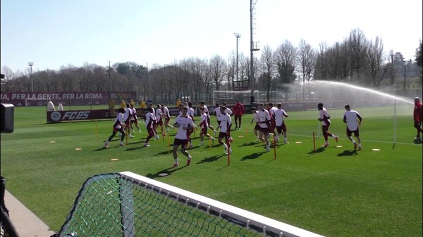 Roma, massima concentrazione a Trigoria per il Bilbao