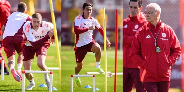 La Roma fa a gara: sfide in campo, Ranieri studia le mosse per l'Athletic Bilbao