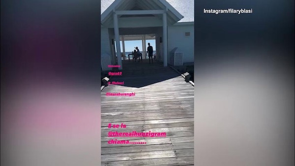 Ilary Blasi e Michelle Hunziker, che divertimento alle Maldive