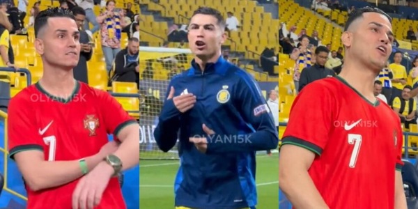 Pioggia di critiche social per Cristiano Ronaldo: la frase rivolta al sosia è virale