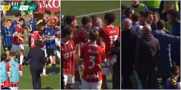 Milan-Inter, rissa dopo la fine del derby Primavera: cosa è successo