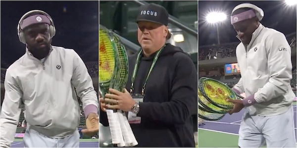 Incredibile Tiafoe a Indian Wells, apre il borsone e resta impietrito: le racchette?