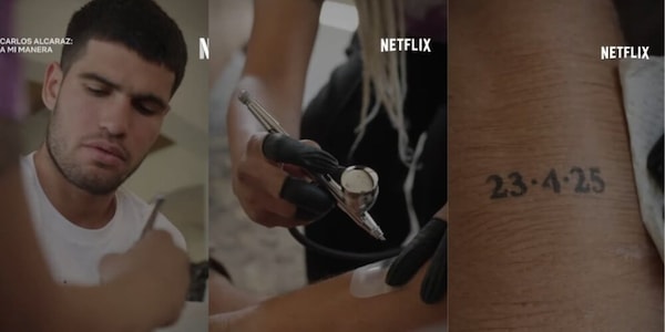 Alcaraz e il tatuaggio misterioso: svelato il giallo che ha fatto il giro del mondo