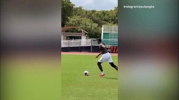 Pogba è tornato, il video social