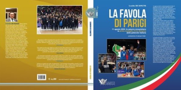 La Favola di Parigi, il libro che ricorda l'impresa della nazionale di Velasco