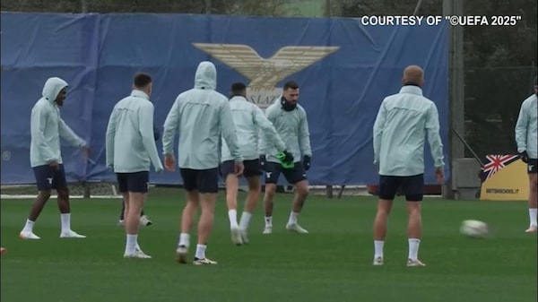 Lazio, c'è anche Castellanos sotto la pioggia