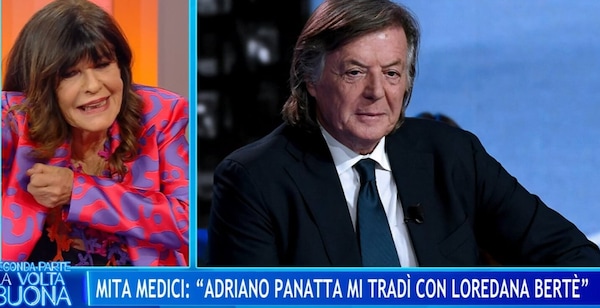 Mita Medici: "Adriano Panatta mi tradì con la mia amica Loredana Bertè"