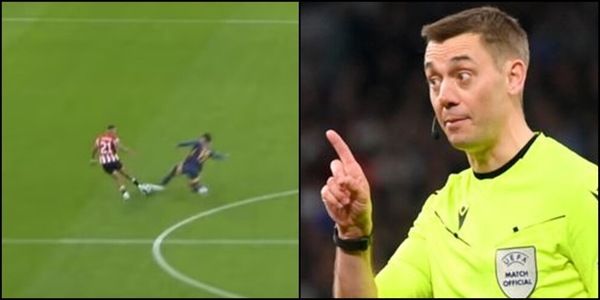 L'arbitro Turpin rovina Athletic-Roma: è un disastro, ecco il voto alla sua direzione