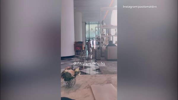 Maldini e Ba, quante risate. Il video social