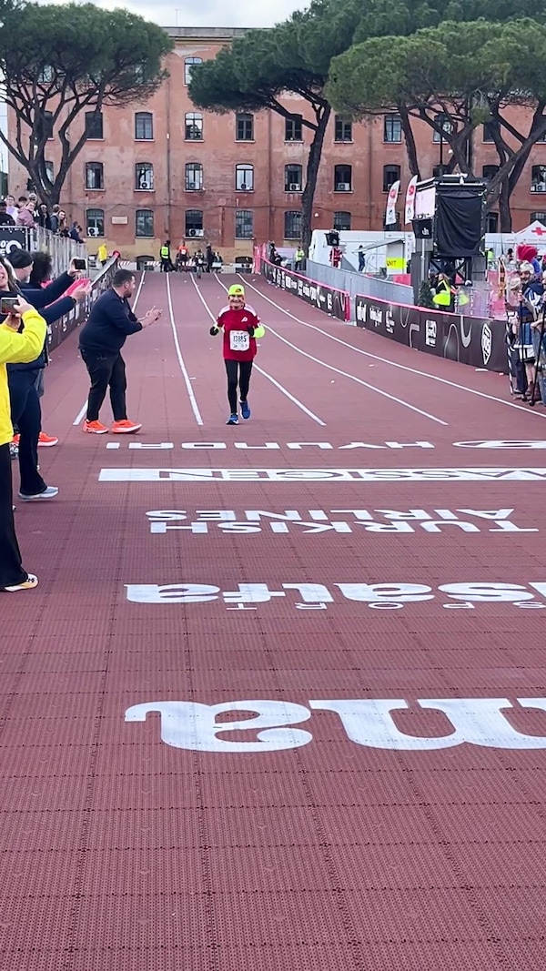 Antonio Rao, il fenomeno 92enne alla Acea Run Rome The Marathon