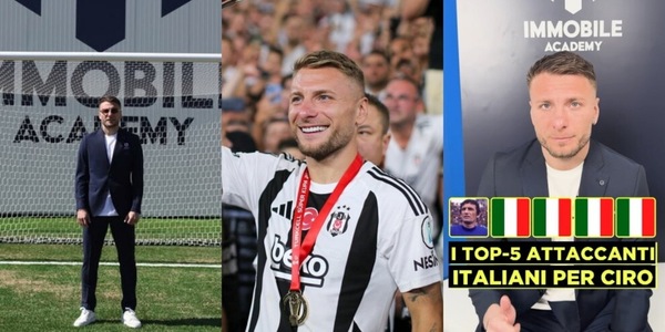 Immobile lancia l'Academy: "Totti tra i top 5 attaccanti italiani. Conte e Inzaghi? Due matti..."