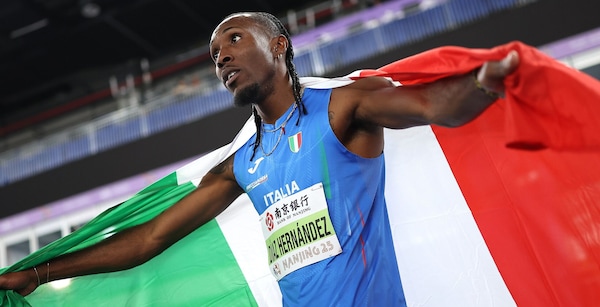 Andy Diaz da urlo: medaglia d'oro e record italiano nel salto triplo!