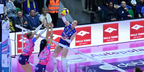 Play Off: Gara 1 di semifinale è di Conegliano, Novara ko
