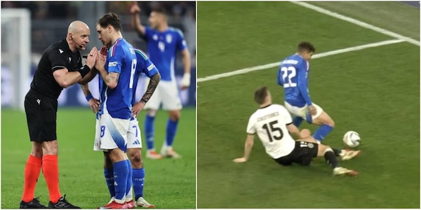 Germania-Italia, la moviola: disastro Marciniak e Var. La spiegazione assurda sul rigore tolto a Di Lorenzo