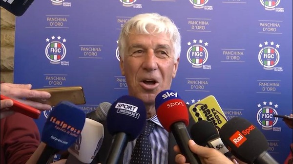 Gasperini: "Una statua per me? Rimandiamo"