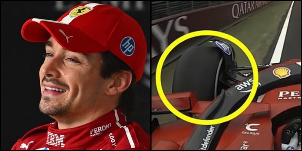 Il trucco con cui Leclerc ha provato a non essere squalificato in Cina: il pilota Ferrari beccato dalle telecamere