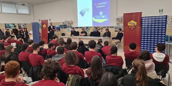 AS Roma e Automobile Club Roma a scuola di guida sicura