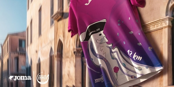 39^ Wizz Air Venicemarathon, svelata la maglia ufficiale dedicata a Casanova