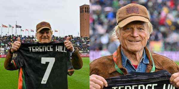 Venezia-Bologna con un ospite speciale: c'è anche Terence Hill al Penzo