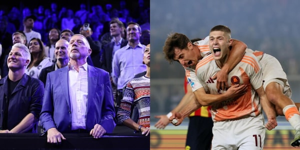 Incredibile, Boris Becker tifa Roma ed esulta al gol di Dovbyk: che show sui social!