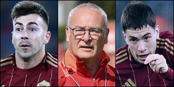 La Roma anti-Juve: la probabile formazione di Ranieri con il rebus a destra