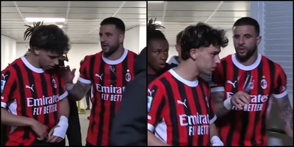 Flop Joao Felix, Walker lo rimprovera: "Passa la palla, non sei Messi"