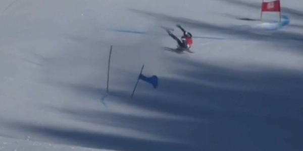 Federica Brignone, il video della caduta ai Campionati Italiani Assoluti di sci