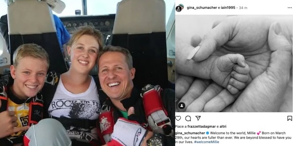 Michael Schumacher è diventato nonno: è nata la piccola Millie