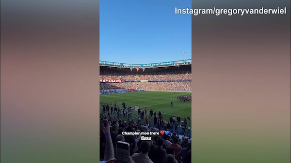 Psg campione di Francia: parte la festa in campo...