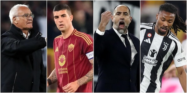 Roma-Juve, le pagelle: Mancini morde, Thuram si fa sentire