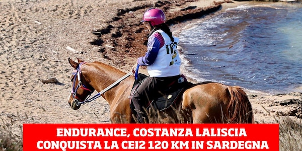 Endurance, Costanza Laliscia vince in Sardegna