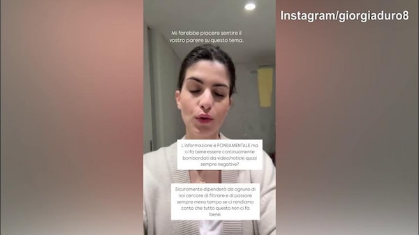 Lady Belotti pone un quesito: "L'informazione è fondamentale, ma è necessario...?