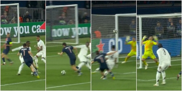 Kvaratskhelia, dribbling e gol fantastico in Psg-Aston Villa: la fotosequenza