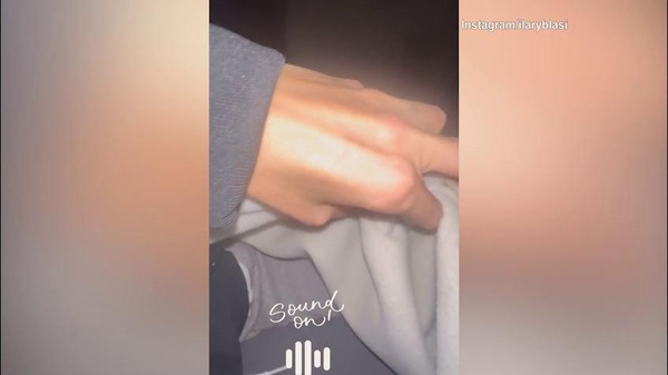 Ilary Blasi, sorpresa sotto le coperte