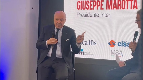 Marotta: "Vogliamo credere nel triplete"