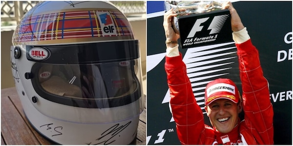 Schumacher firma un autografo per beneficenza: il gesto che emoziona tutta la Formula 1