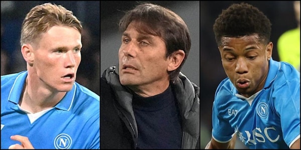 Napoli-Empoli, la probabile formazione di Conte