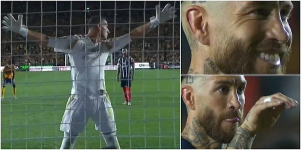 Il portiere provoca Sergio Ramos, lui come Totti: "Ti faccio il cucchiaio"