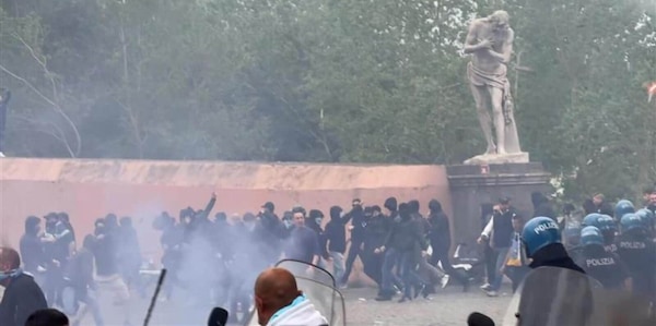 Incidenti derby: la solidarietà di Lazio e Malagò agli agenti