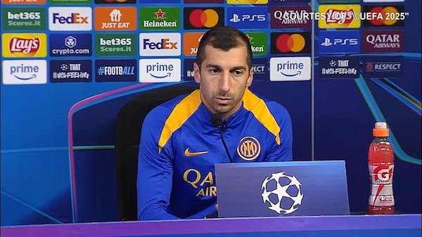 Mkhitaryan: "Esultanza eccessiva all'andata? Tanta gente parla"