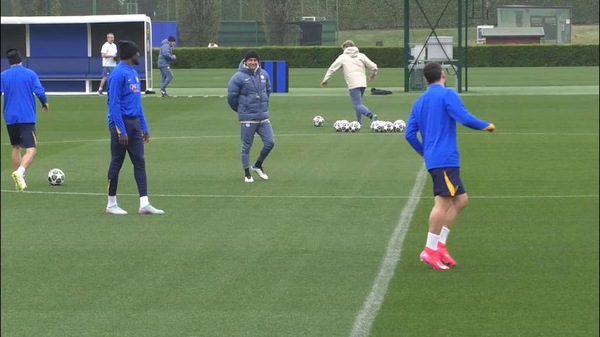 Inter, allenamento prima della sfida al Bayern
