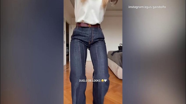 Lautaro e Agustina: duello di look