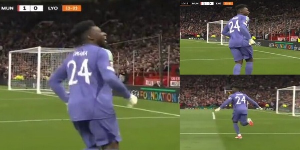 Manchester United, Onana irride i tifosi del Lione: il gesto dell'ex Inter è virale