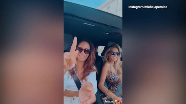 Michela Persico, che spettacolo il balletto in macchina