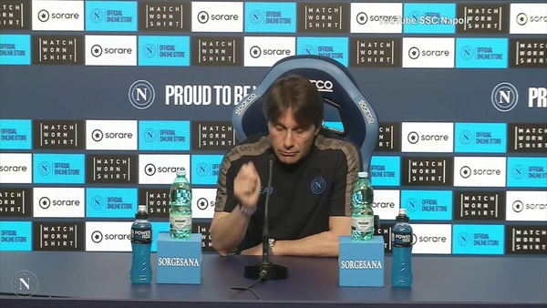 Conte: "Ai tifosi dico di continuare a sognare"