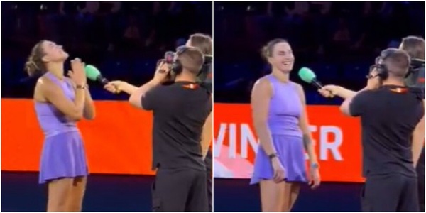 Sabalenka e la battuta davanti a Paolini dopo la vittoria: "Spero che la Porsche…"