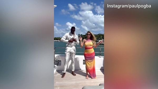 Pogba e la moglie, che balletto!