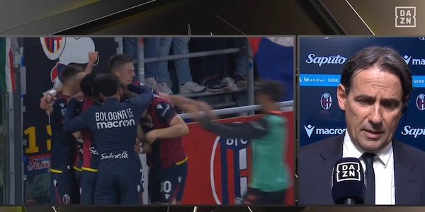 Inzaghi, furia in diretta tv dopo Bologna-Inter: "Rimessa battuta 13 metri più avanti!"