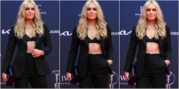 Lindsey Vonn, eleganza e sensualità agli Laureus World Sports Awards